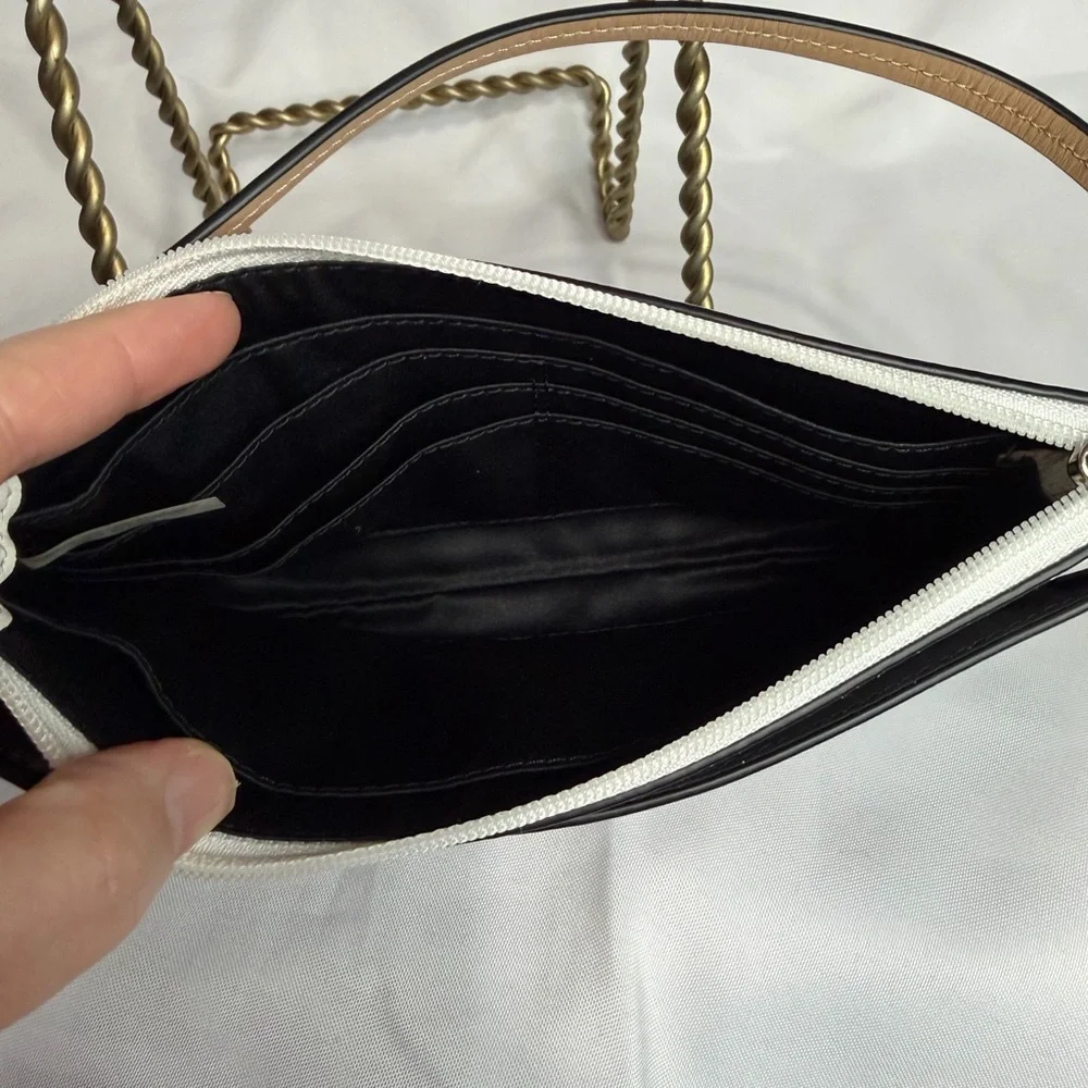 Coach Ombre White to Black Wristlet Clutch NWOT - Picture 4 of 7